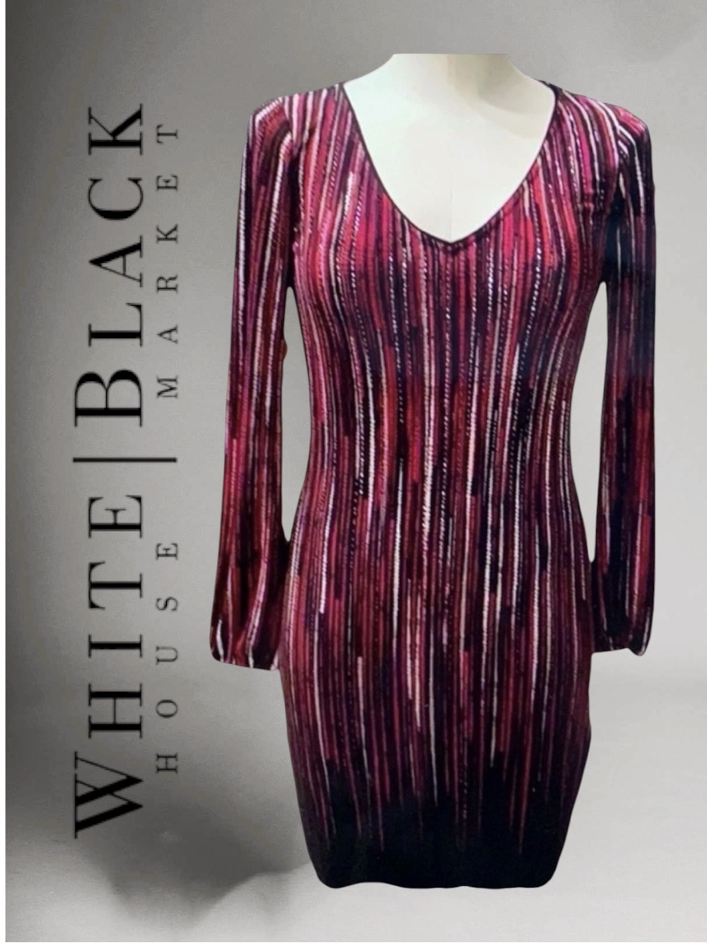 White House Black Market • Sparkling Embellished Sheath Dress || Small